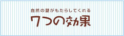 ７つの効果